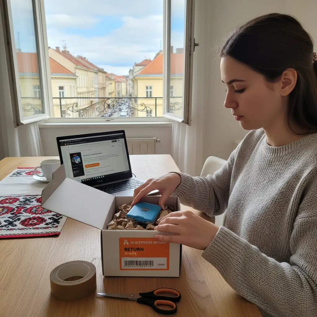 AliExpress Return and Refund FAQ za kupce iz Hrvatske objašnjava kako podnijeti zahtjev za povrat i povrat novca, uvjete za prihvaćanje povrata te rokove i postupak rješavanja sporova prilikom online kupovine.