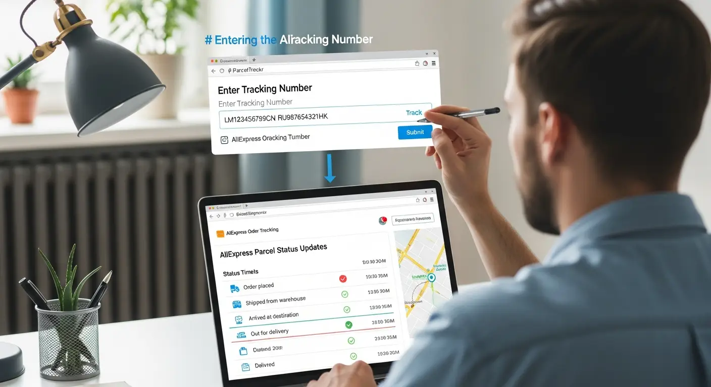 Da biste pratili narudžbe s AliExpressa bez računa, koristite broj za praćenje na web stranicama za praćenje pošiljaka kao što su 17track ili Cainiao.