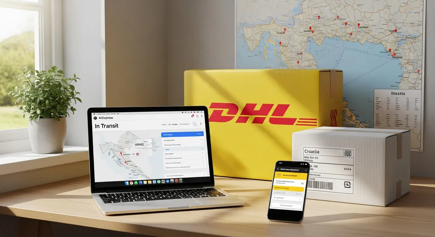 DHL je brz i pouzdan izbor za dostavu s AliExpressa u Hrvatsku, ali je skuplji od standardnih opcija, pa se isplati za vrijednije ili hitne narudžbe.