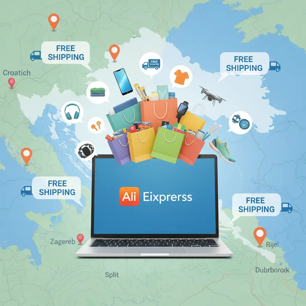 Ilustracija prikazuje paket s oznakom 