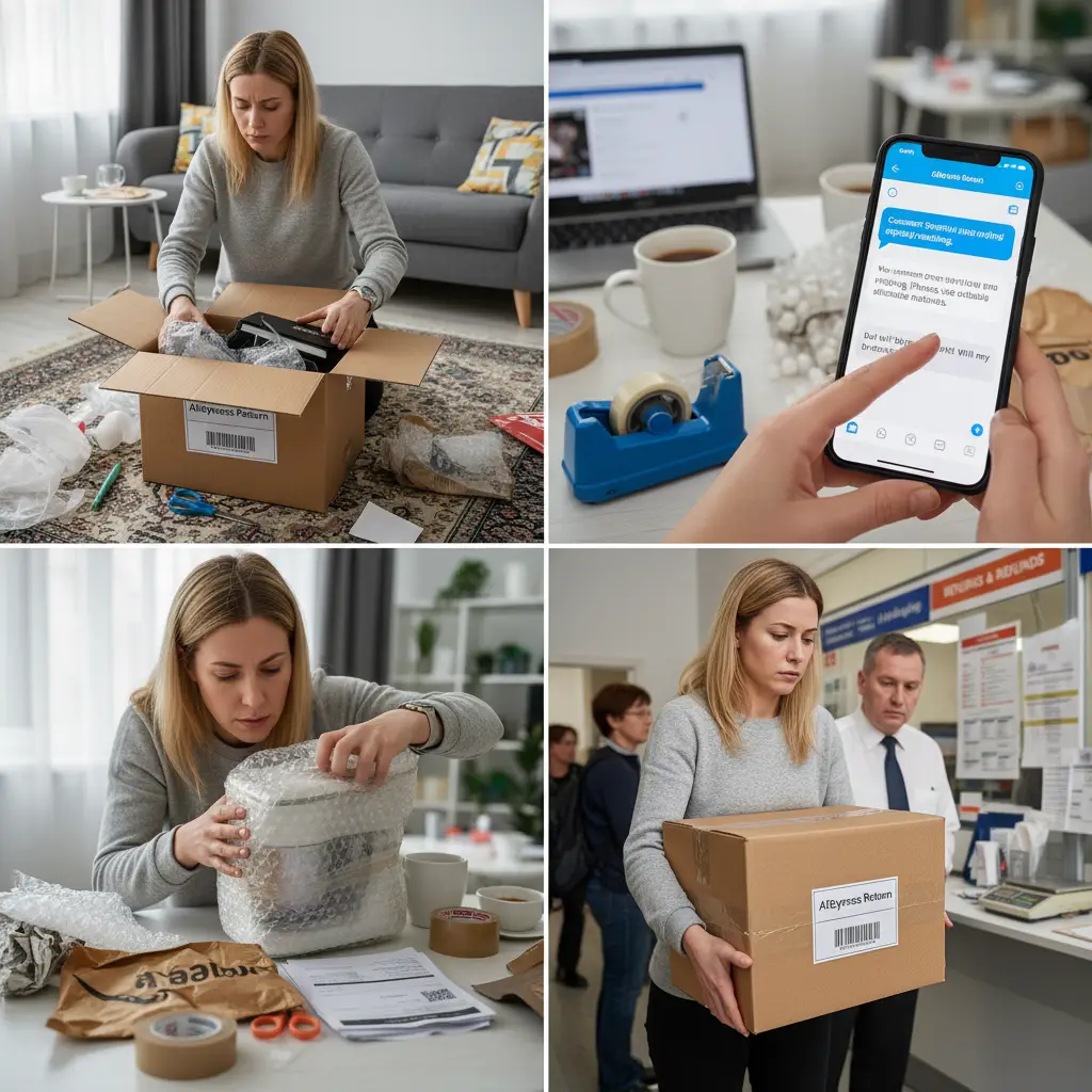 Na AliExpressu obično nije moguće vratiti artikle bez originalne ambalaže, jer prodavači često traže povrat u izvornom stanju radi povrata novca ili zamjene.