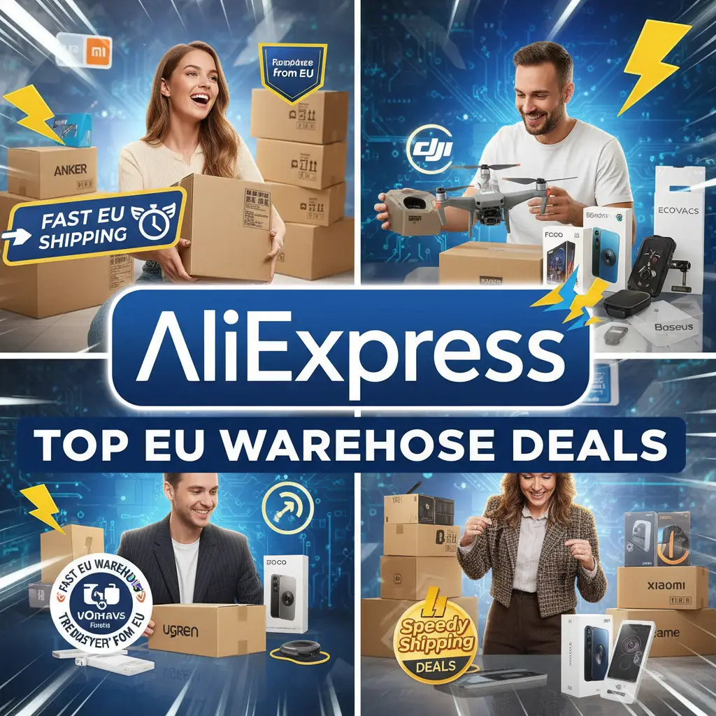 Najbolje AliExpress trgovine s brzom dostavom iz EU skladišta nude širok izbor proizvoda uz kraće vrijeme isporuke za europske kupce.