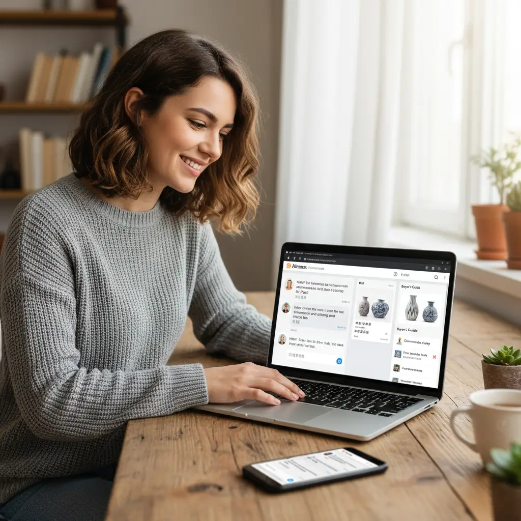 Najbolji način komunikacije s prodavačima na AliExpressu je putem službene poruke na platformi, gdje jasno i ljubazno postavite svoja pitanja ili iznesete zahtjeve.