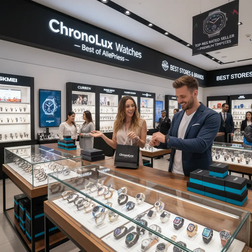 Najbolji prodavači satova i pametnih satova na AliExpressu nude širok izbor kvalitetnih proizvoda po povoljnim cijenama i često imaju pozitivne recenzije kupaca.