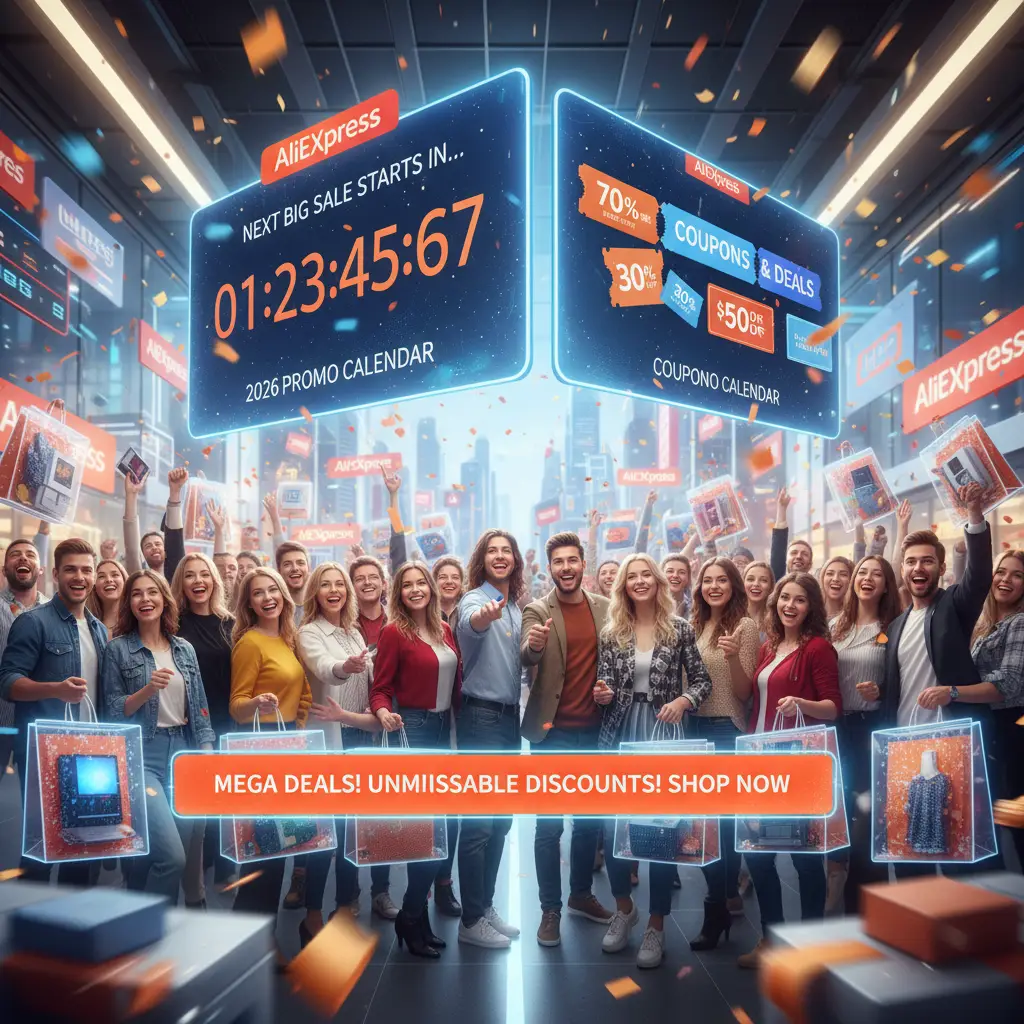 Sljedeća velika rasprodaja na AliExpressu održat će se 28. ožujka 2026. povodom godišnje “Anniversary Sale”, a tijekom godine slijede i druge velike promotivne akcije prema službenom promo kalendaru.