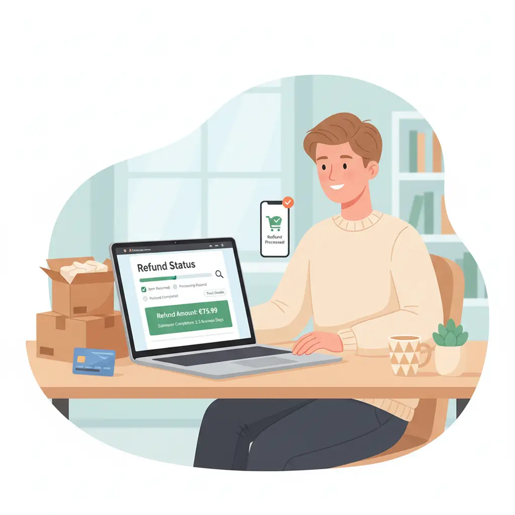 Snimka zaslona prikazuje korisničko sučelje na AliExpressu s izbornikom 