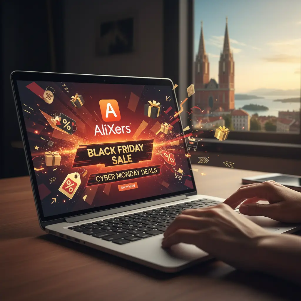 Veseli kupci u Zagrebu pregledavaju ponude na pametnim telefonima, dok je ekran ispunjen natpisima