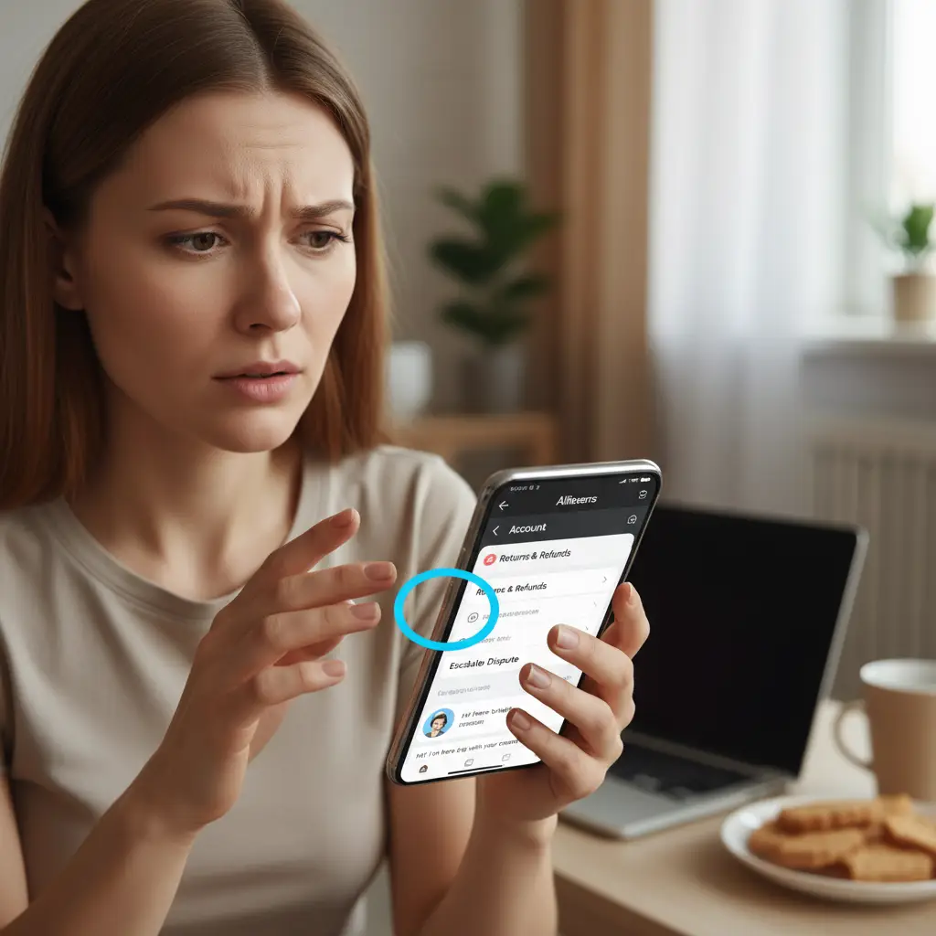 Za eskalaciju spora na AliExpress podršku, prijavite se na svoj račun, otvorite detalje narudžbe, kliknite na 