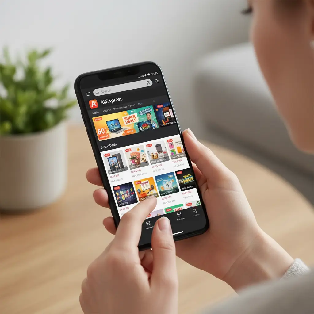 Za kontaktiranje AliExpress podrške zbog problema s povratom novca, prijavite se na svoj račun, odaberite narudžbu, kliknite 