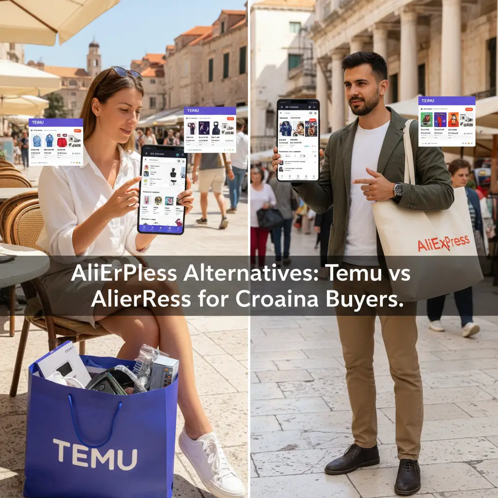 Za kupce u Hrvatskoj, Temu često nudi bržu dostavu i niže cijene, dok AliExpress ima širi asortiman proizvoda, pa izbor ovisi o vašim prioritetima pri online kupovini.