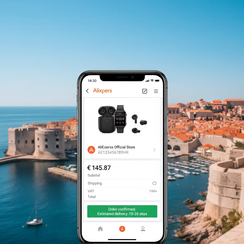 Za narudžbe s AliExpressa do 150 € u Hrvatsku, i dalje morate platiti hrvatski PDV prilikom kupnje.