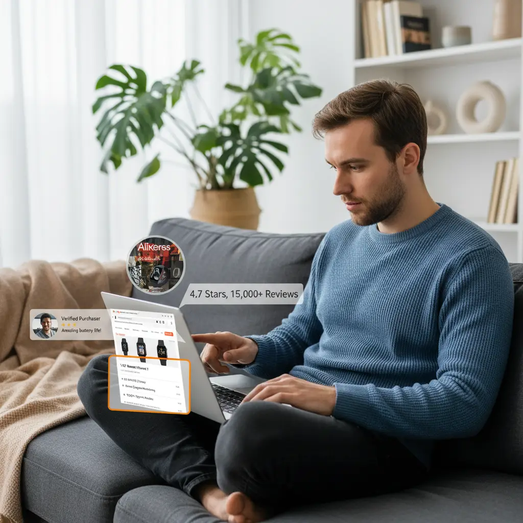 Za učinkovito uspoređivanje proizvoda na AliExpressu, pažljivo pročitajte opise proizvoda, recenzije kupaca i ocjene prodavača, te usporedite cijene, troškove dostave i dostupne opcije proizvoda.