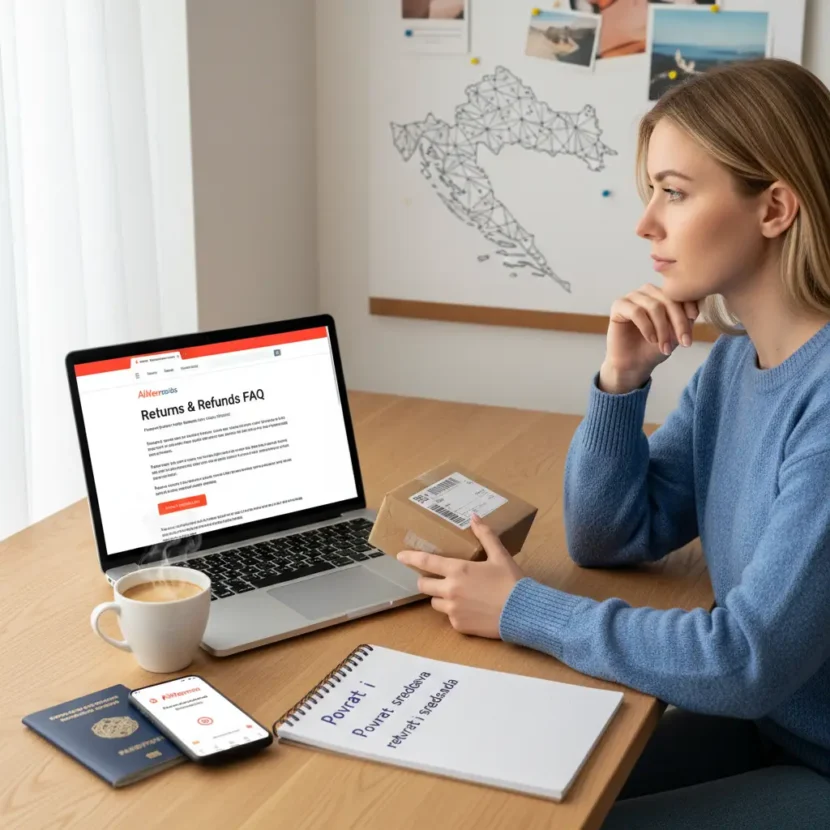 AliExpress Povrat i Povrat novca: Najčešća pitanja za kupce iz Hrvatske o online kupovini, vraćanju proizvoda i povratu novca.