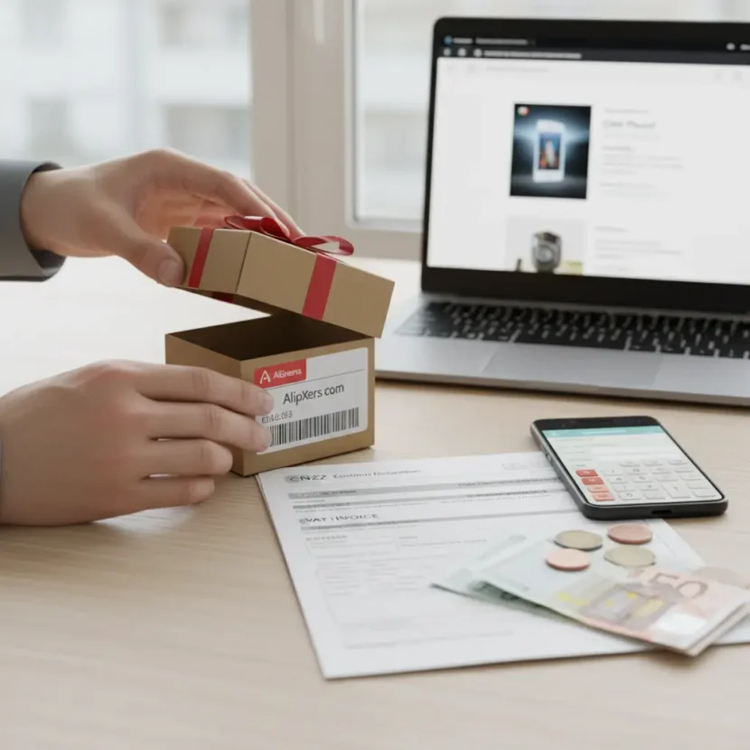 Online naručivanje poklona s AliExpressa; carinska kontrola paketa, mogućnost plaćanja uvoznih pristojbi pri primanju poklona iz inozemstva.