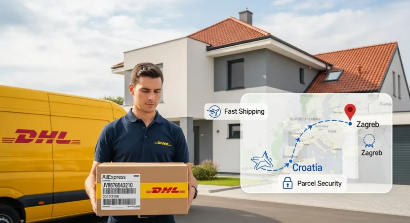 Brza dostava DHL-om za AliExpress narudžbe u Hrvatsku, usporedba cijena i vremena isporuke u online kupovini.