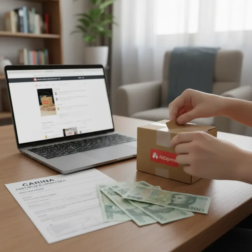 Online kupnja na AliExpressu: Mali paketi za Hrvatsku, izbjegavanje PDV-a, carina i porezi, savjeti za uštedu pri naručivanju.
