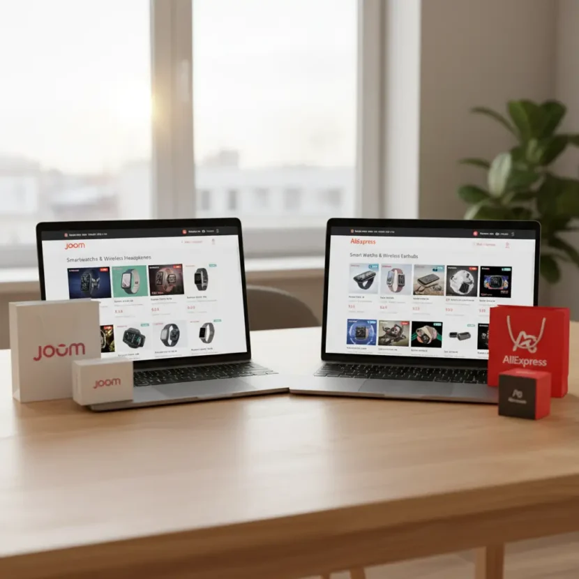 Joom i AliExpress usporedba: raznovrsnost proizvoda, cijene, online kupovina, izbor artikala, povoljne ponude, međunarodni shopping, pristupačnost u Hrvatskoj.