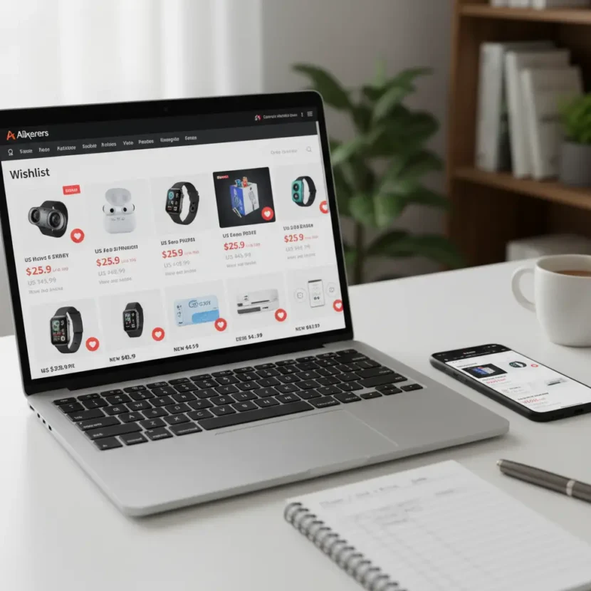 Praćenje cijena putem AliExpress liste želja za pametnu online kupovinu – jednostavno usporedite proizvode i iskoristite najbolje ponude.