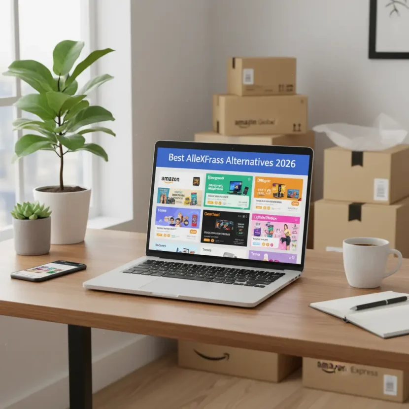 Online kupovina 2026: razne e-trgovine, računala, mobilni uređaji, sigurnost plaćanja, dostava paketa, globalne alternative AliExpressu, digitalno iskustvo kupaca.