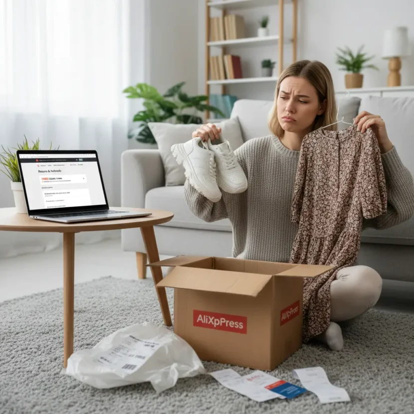 Politika povrata odjeće i obuće na AliExpressu: online kupovina, mogućnost povrata i zamjene, zadovoljstvo kupaca, jednostavan proces povrata.
