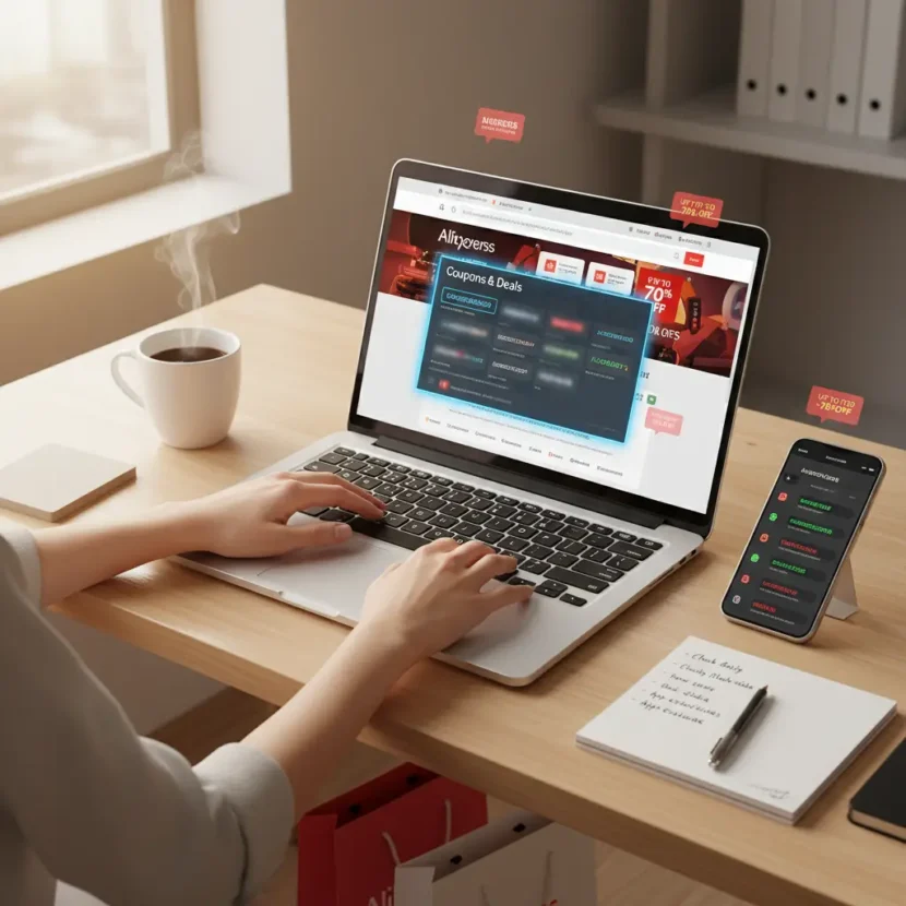 Tražite skrivene AliExpress popuste 2026: savjeti za pronalaženje kodova za online uštedu prilikom kupovine putem interneta.