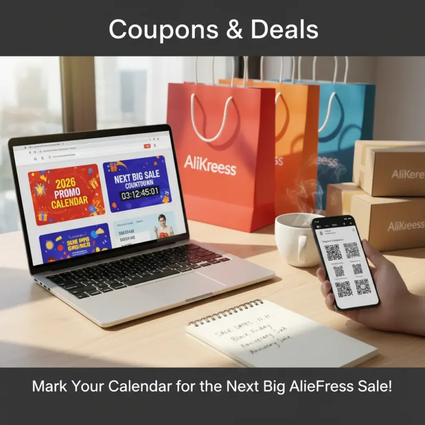 Kalendar velikih AliExpress rasprodaja 2026. Pratite datume za velike popuste i ekskluzivne online shopping promocije tijekom cijele godine.